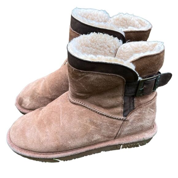 BEARPAW wool lined boots Tan suede Size
8 women's - Picture 3 of 16